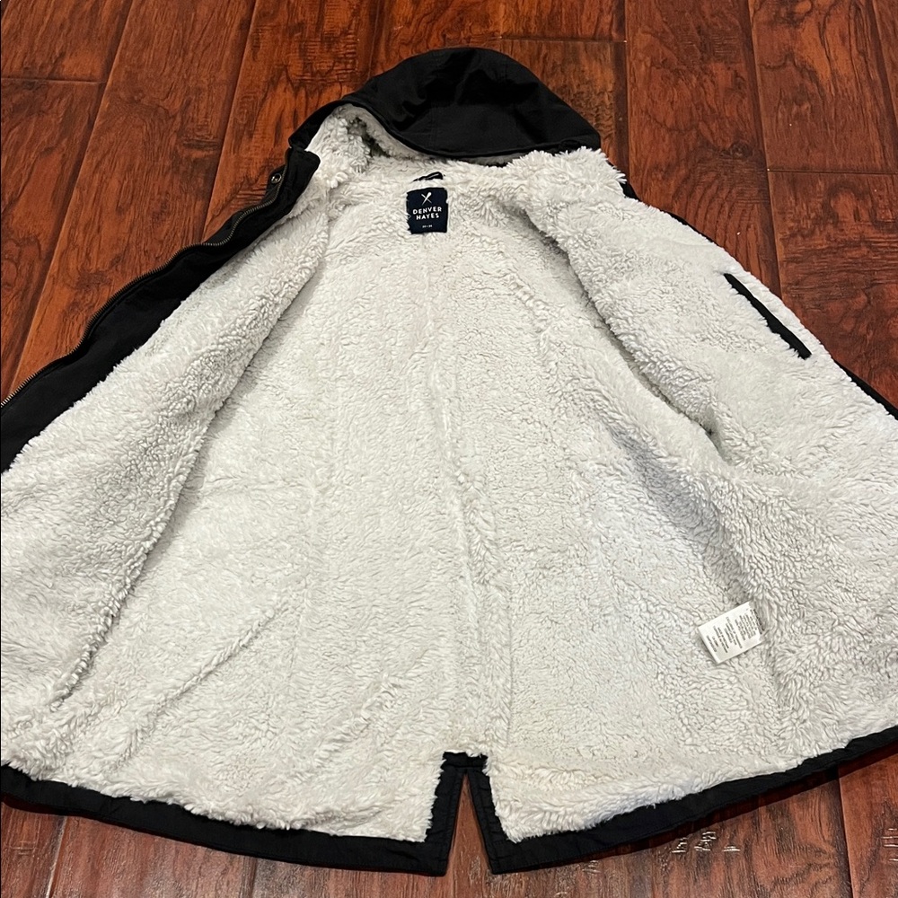 Denver Hayes Black Fleece-Lined Jacket - Picture 6 of 12